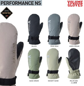 VOLUME/�{�����[�� GLOVES PERFORMANCE MITT NS�@GORE-TEX/�S�A�e�b�N�X�@�p�t�H�[�}���X�@�~�b�g���������@���H�����[�� 2027/�X�m�[�{�[�h�O���[�u/�h���O���[�u/26�]27�y�\�񏤕i2026�N11���[�i�z