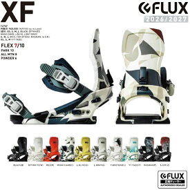 FLUX BINDING XF　/ フラックス　エックスエフ　JAPAN BLAND 　2027 FLUX日本正規品　保証書付　軽量バインディング　26-27　送料無料！【プレゼント付き】【予約商品2026年10月以降発送予定】