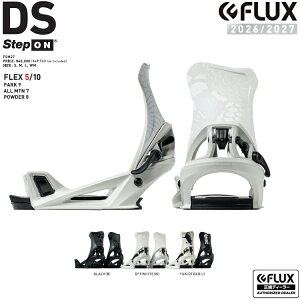 FLUX BINDING STEP ON BINDING / �t���b�N�X�@�X�e�b�v�I���@ �o�C���f�B���O �@2027 FLUX���{���K�i�@�ۏ؏��t�@�o�C���f�B���O 26-27�@���������I�iMENS&LADYS)