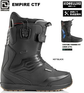 DEELUXE BOOTS �f�B�[���b�N�X 26-27 EMPIRE CTF �J���[:HOT BLACK / �G���p�C�A�@�T�[���t�B�b�g 2027 DEELUXE���{���K�i�@�ۏ؏��t�y�T�[���C���i�[�@�X�܂ɂĔM���^�����I�z�@���������I�y2026�N10�����
