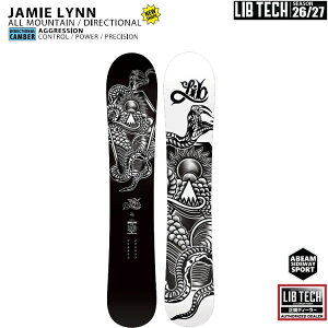 LIBTECH SNOWBOARD 26-27 JAMIE LYNN�@���u�e�b�N �@�X�m�[�{�[�h�@�@�W�F�C�~�[�����@�S�����������@�`���[�������@2027