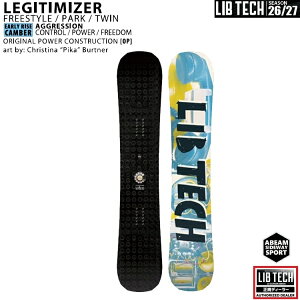 �y�\�񏤕i�zLIBTECH SNOWBOARD 26�]27�@LEGITIMIZER�@���u�e�b�N�@ �S�����������@�`���[�������@2027