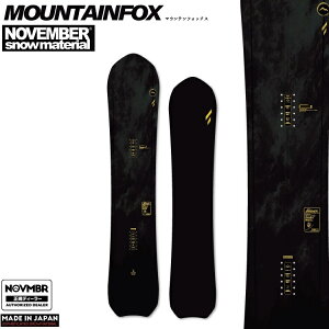 NOVEMBER MOUNTAIN FOX�@�m�x���o�[�X�m�[�{�[�h�@�}�E���e���t�H�b�N�X�@26�]27�y�S�����������z2027 ���K�i�@/NOV/�m�[�x��/���Y�@�@�I�[�����E���h�p�E�_�[�{�[�h�y�\�񏤕i2026�N9���`11���[�i�z