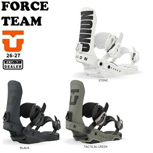 UNION BINDING 26-27 FORCE TEAM�iMens) �@���j�I�� �o�C���f�B���O�@�t�H�[�X�`�[���@ �����Y 2027 UNION���{���K�i�@�@���������I(1�N�ۏ؁j�y2026�N10����菇�������\��z�v���[���g�t��