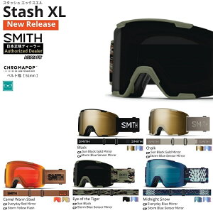 SMITH SNOW GOGGLE/�@Stash XL�@Chromapop �X�~�X�@�S�[�O���@�X�^�b�V���G�b�N�X�G���@���N���}�|�b�v 2027 ���{���K�i�y���������z26-27 �A�W�A���t�B�b�g�y�v���[���g�t���I�z�y�\�񏤕i2026�N10���[