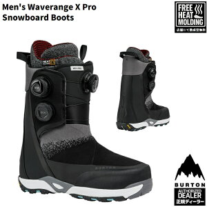 BURTON Men's Waverange X Pro Snowboard Boots Wide�iBlack�j�o�[�g���@�E�F�C�u�����W�G�b�N�X�@�v���@�iFor strap�j�y�S�����������z2027 ���K�i�@�ۏؕt�@/�@26�]27�y�M���^�����z�y2026�N10���`11���[�i�\��