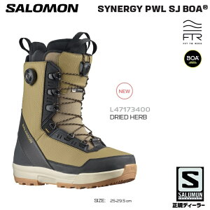 SALOMON T SYNERGY PWL SJ BOA Boot J[:DRIED HERB @ ViW[ySz Ki@ۏ؏t@/Xm[{[hu[c@Xܐ^@24-25 2025
