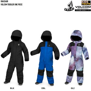 VOLCOM TODDLER ONE PIECE 23�|24 �@KIDS/YOUTH �@�{���R���@�L�b�Y�����[�X�@�E�F�A�@ /SNOWBOARD/�X�m�[�{�[�h�@2024�@VOLCOM JAPAN���K�i�@I10452400
