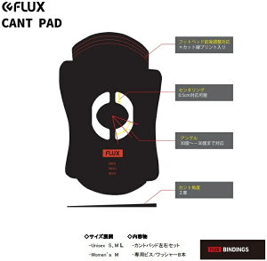 FLUX BINDING CANTPAD / フラックス カントパッド  FLUX日本正規品【即納商品】ステップオンに抜群! STEPON