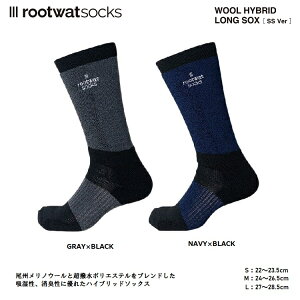 ROOT WAT SOCKS [gbg\bNX WOOL HYBRID LONG SOX [SS Ver] E[nCubhO\bNX@[֑ΉI{[h\bNX@v~A@Xm[{[hp\bNX@@{[h\bNX@