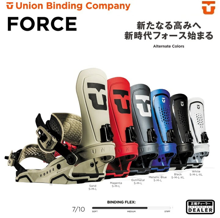 楽天市場】UNION 24-25 ユニオン バインディング フォースUNION  