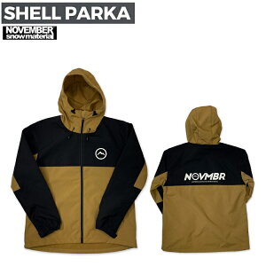 NOVEMBER SHELL PARKA CB �i�R���[�e�u���b�N�j �m�x���o�[�@�V�F���p�[�J�@�X�m�[�{�[�h�p�@2025
