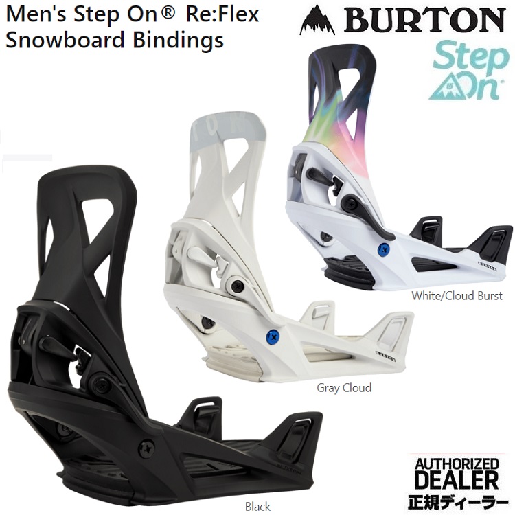 【楽天市場】BURTON Men's Step On Binding REFLEX (EST＆4x4