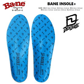 【予約商品】 DEELUXE　BANE INSOLE +　 ディーラックス　サーモフィット　バネインソール プラス バネ【各サイズ】DEELUXE日本正規品　 スノーボード インソール