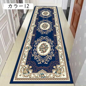 廊下敷き カーペット ラグ 60x100 廊下マット 大きいサイズ 洗える キッチンマット 玄関マット ペット用マット 防音マット 子供 お年寄り 転倒防止 カラー 素足が喜ぶ 滑り止め付 花柄 おし