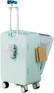 スーツケース アルミ合金ボディ 機内持ち込み可 ファスナー アルミフレーム キャリーケース 大容量 キャリーバッグ ダブルキャスター 360度回転 静音 耐衝撃 物掛けフック 旅行 ビジネス 出