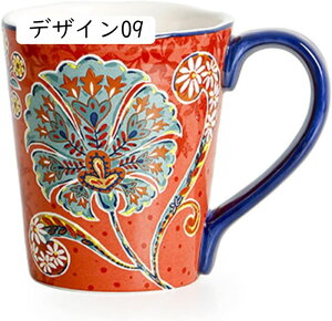 Jbv }OJbv  fUC01 eB[ R[q[ p 500ml N₩ȐF A Ԃ̃p^[fUC  R[q[Jbv ig 䗈q v[g _ EH[^[Jbv