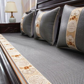 ソファーカバー 籐シーツ ダブル ベッド 1ピースマット 冷感 冷却マット グレー 冷却ジェルマットと共に シート ソファー パッド リビング インテリア 暑さ対策 熱中症対策 カラー 節電 チェア