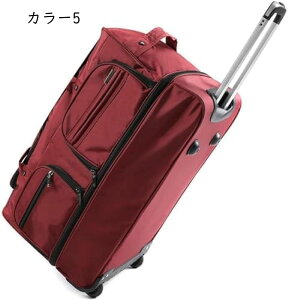 ボストンキャリー キャスターバッグ 大容量 2way トロリーバッグ S M L おしゃれ 拡張可能 大容量 撥水加工 超軽量 男女兼用 M) 衣類収納 引っ越し : 合宿 (Color 出張 :