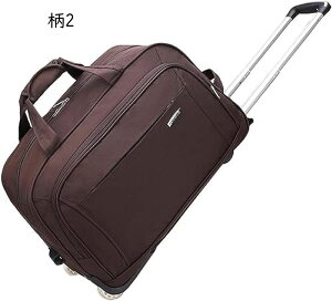 キャリーバッグ 大容量 ボストンキャリーケース 機内持ち込み キャリーバッグ キャスター付き 旅行バッグ ソフトサイド スーツケース 2輪 トロリーバッグ 2way 防水 軽量 (Color 耐衝撃