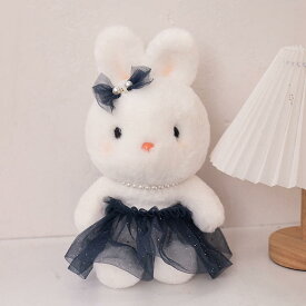 うさぎ ぬいぐるみ 抱き枕 グッズ お座り 小さい 高弾力 動物 クッション コスプレ クリスマスギフト 誕生日プレゼント 新年のギフト お癒し縫い包み 添い寝枕 可愛い ネービー アニマル おもちゃ