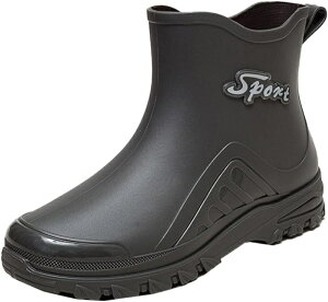 レインブーツ スニーカー 畑仕事 農作業 長靴 メンズ 作業 メンズ レインシューズ 防水 滑り止め ショート 長靴 レインシューズ アウトドア 釣り 雨靴 軽量 シンプルスタイル 撥水 防滑 履き