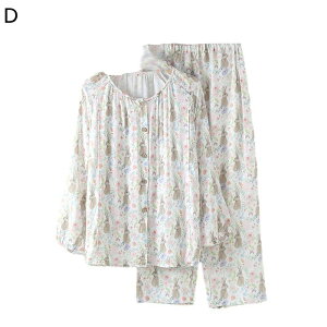 上下set マタニティパジャマ 授乳口付き ルームウェア 寝巻き レディース ナイトウェア ぱじゃま 前開き 柔らかい ゆったり シンプル 花柄 総柄 レトロ 便利服 ナイトウェア 秋冬向き