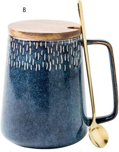 コーヒーマグ、ティーカップ大容量セラミックマグスターリーシリーズヨーロピアンスタイルウォーターカップ、ビッグベリーミルクマグ、革新的なオフィスカップ、ヘルシーでファッショ