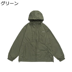 ラッシュパーカー フード付き 日焼け対策 パーカー メンズ 無地 夏服 UVカット 暑さ対策 防撥水 ジップ 薄手 軽量 涼しい BIGシルエット ウィンドブレーカー ハイキング スポーツ バイク用