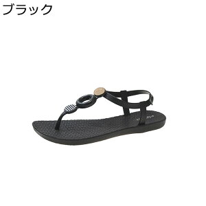 レディース トングサンダル アウトドア 海 ビーチサンダル フラットシューズ 歩きやすい 夏用靴 エスニック ボヘミアン風 通気性 婦人靴 デイリー 通勤 オフィス 旅行