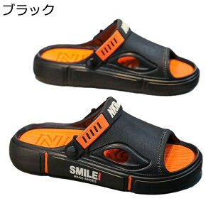 ルームシューズ PVC ビーサン アウトドアサンダル サンダル メンズ 夏 蒸れない 柔軟 歩きやすい 通気 ツーリング 滑り止め ノンスリップ 海辺 海 看護師 室内-室外履き ファッション