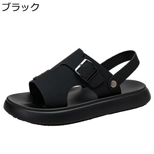 サンダル さんだる メンズ スポーツサンダル 厚底 ビーチサンダル かかと付き 2way 外履き 丈夫 通気性 快適 軽量 足ムレ防止 ドライバーシューズ オフィス 父へ 彼氏 通勤通学 海辺 デイリー?