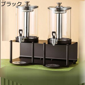 ドリンクサーバー ガラス 冷水筒 耐熱 耐冷 大容量 蛇口付き ステンレス鋼 透明 蓋付き 使いやすい 貯蔵タンク ピッチャー 麦茶 フルーツティー アイスティー 飲食店 業務用 卓上 プレゼント