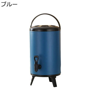 保温ポット業務用 保温卓上ポット断熱バレル ミルクティー保温バケツ サーモスバケツ 魔法瓶 蛇口付き 蓋付きステンレスバケツ 保温保冷 三脚 冷温対応 多機能 アウトドア 釣り 家庭用