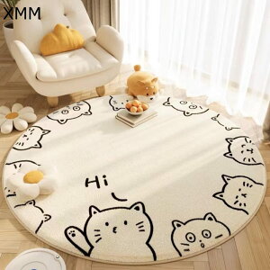 プレイマット 円形 キッズラグ アニマル柄 じゅうたん 遊べる 知育 遮音 転倒防止 子供用カーペット ふわふわ 可愛い 防ダニ 防カビ カラフル 入園準備 冷房対策 水洗い可 デスクマット