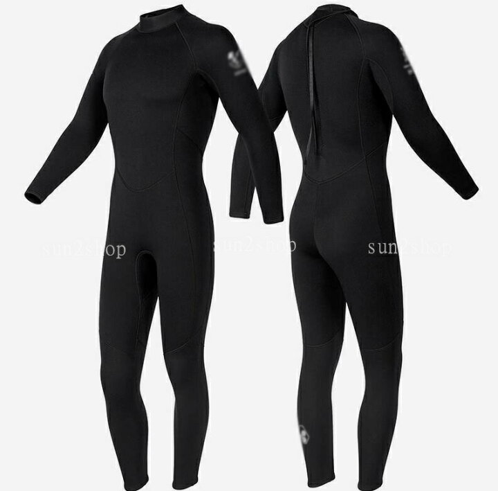 楽天市場】3mm ウェットスーツ 連体水着 男性 バックジップ ダイビング 