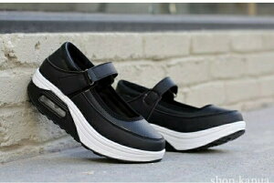 レ 軽量 美脚 船型底 スリップオン エアクッション付き アウトドアスリッポン 姿勢矯正ダイエット 超軽量 美脚 厚底 レディース