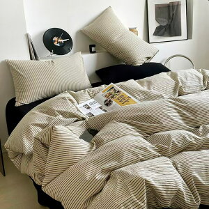 掛け布団カバー 布団カバー ストライプ シングル 3点セット 4点セット 綿100% 寝具カバー 寝具セット 和風 ベッド用 シーツカバー 敷布団カバー フラットシーツ ボックスシーツ 洗える 通気