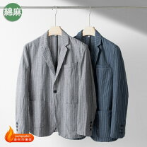 楽天市場】麻 ストライプテーラードジャケットの通販