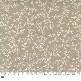 【Moda モダ】Bonheur De Jour-13916-19(3A-02) 小花柄 植物柄 ベージュ系 アンティーク コットン100% シーチング French General フレンチジェネラル【10cm単位販売】