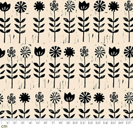 【Moda モダ】Darlings2-RS5063-12(3A-06) 花柄 ベージュ ポップ コットン100% シーチング ruby star ルビースター【10cm単位販売】