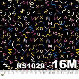 【Moda モダ】Reign-RS1029-16M(メタリック加工)(3A-02) ピンク系 ホワイト系 パープル系 イエロー系 ブルー系 ブラック系 黒色 ゴールドラメ カラフル 記号柄 コットン100% シーチング ruby star ルビースター【10cm単位販売】