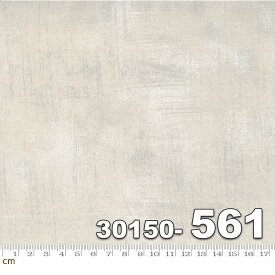 【Moda モダ】Frankie-30150-561(3A-04) ホワイト グレー 無地柄 掠れ柄 テクスチャ柄 ヴィンテージ風 コットン100% シーチング 110cm幅【10cm単位販売】