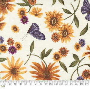 yModa _zSunflower Garden-6891-11(2E-09) zCg ԕ Ђ܂蕿 Rbg100% V[`Oy10cmPʔ̔z