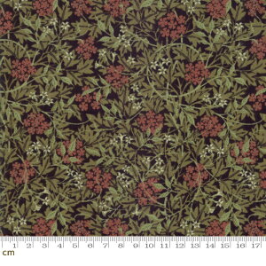 yModa _zMorris Garden-7332-12(2E-05) ubN ԕ WX~ EBAX Rbg100 V[`Oy10cmPʔ̔z