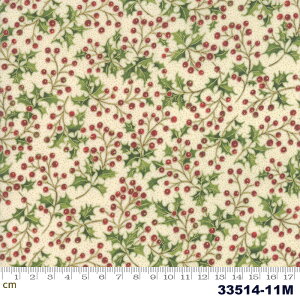 yModa _zPoinsettias & Pine Metallic-33514-11M(^bNH)(2E-03)zCgn S[h A NX}X Rbg100 V[`Oy10cmPʔ̔z