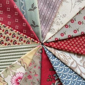 【French General限定】おしゃれな French General(フレンチジェネラル)柄 カットクロス おまかせ5枚セット！(2F-13)