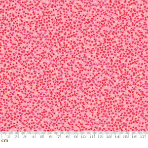 【Moda モダ】Regent Street Lawns 2015-33087-14(ローン生地)(3B-01) ピンク系 レッド系 ドット柄 ファンシー コットン100%【10cm単位販売】