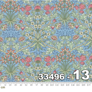 yModa _zBest of Morris Spring-33496-13(3B-04) william morris EBAX X u[ ԕ A Rbg100% V[`O y10cmPʔ̔z