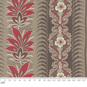 yModa _zVille Fleurie-13761-13(3B-06) V[`O 110cm x[W uE ԕ A French General t`WFl Rbg100% V[`O y10cmPʔ̔z